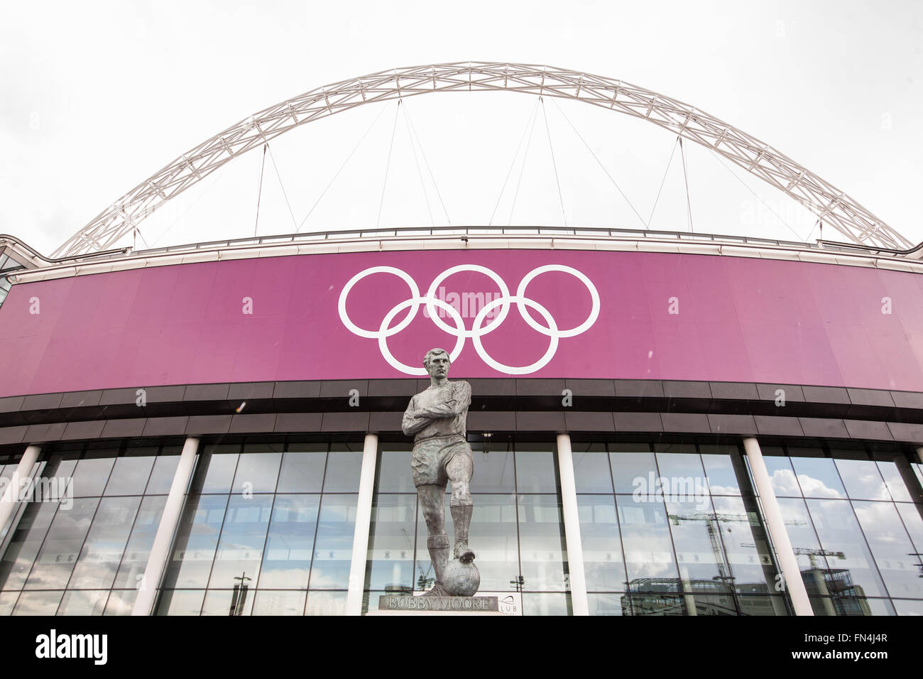 West Ham's goal from London Stadium - Bobby Moore Stand block 152 