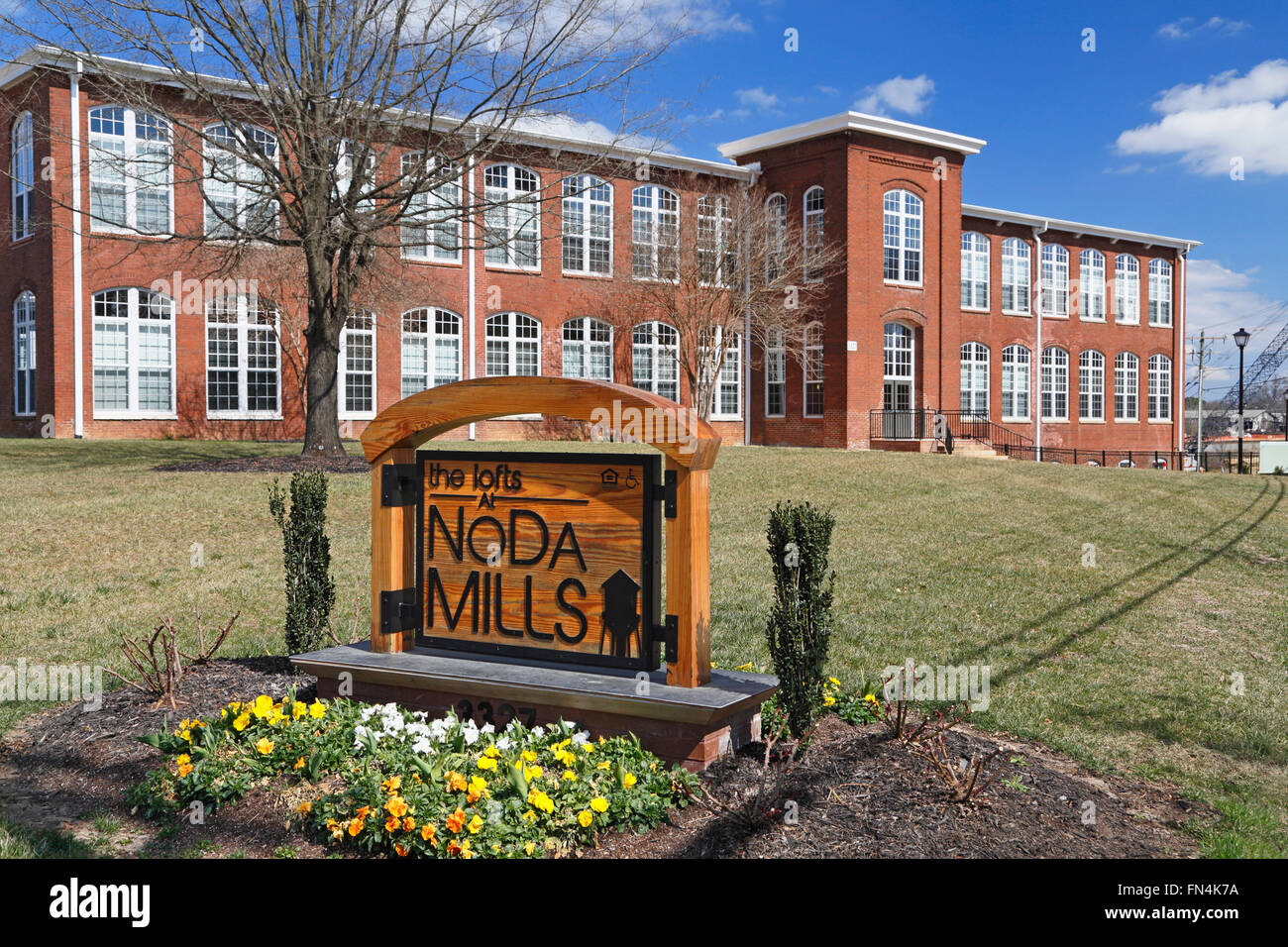 The lofts at NoDa Mills, NoDa neighborhood, North Davidson, Charlotte
