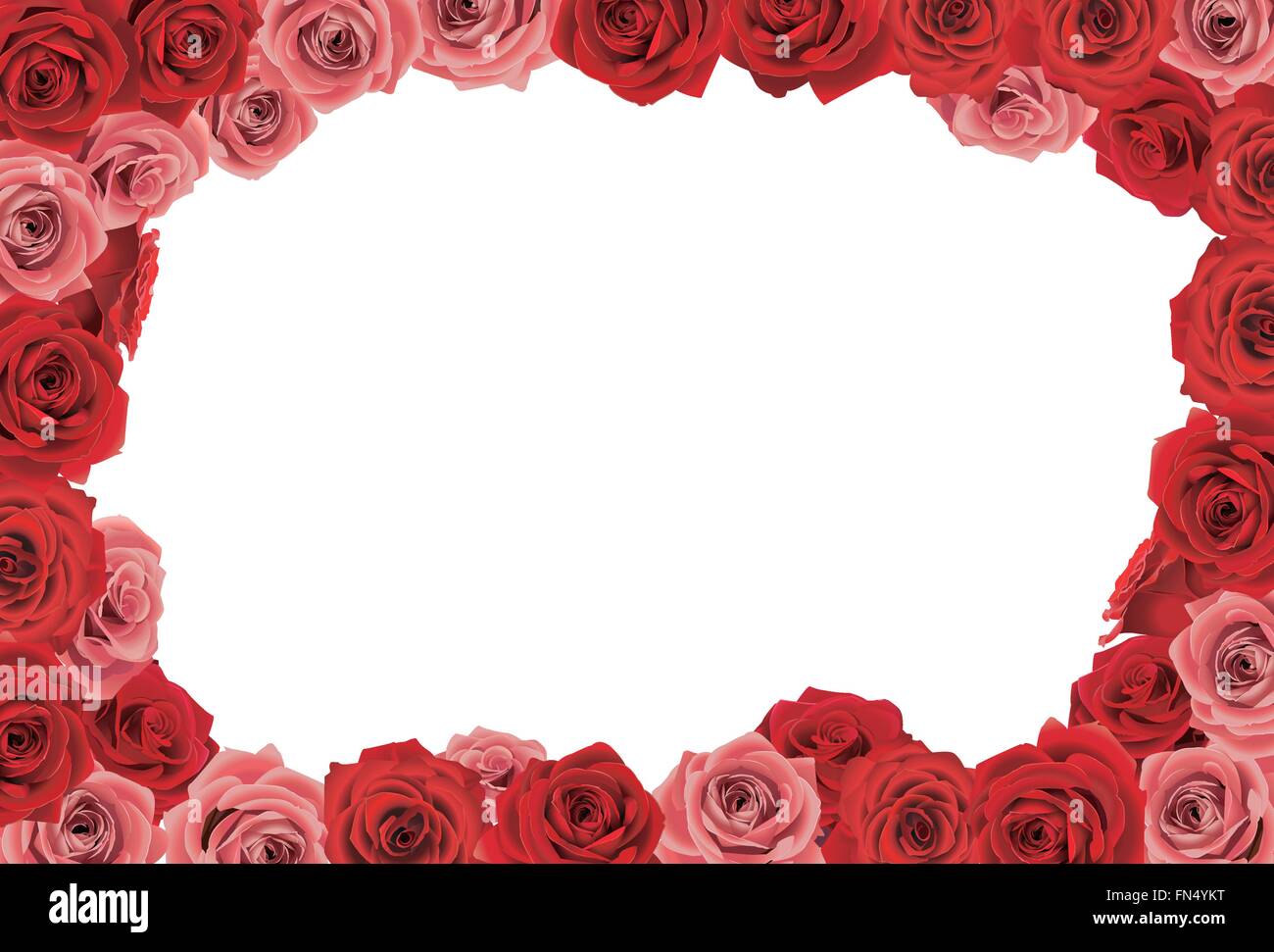 Rose frame hi-res stock photography and images - Alamy