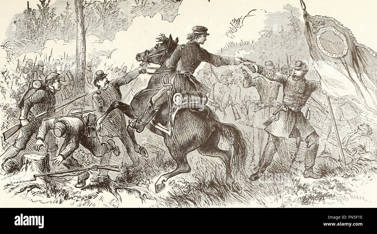 Battle of New Berne Lieutenant Hammond capturing Colonel Avery, of South Carolina, while he