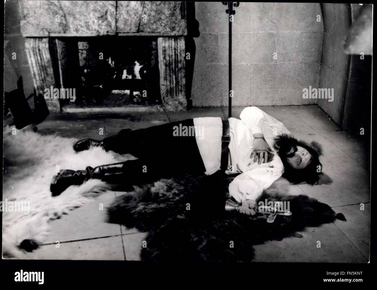 1968 - Rasputin dying-played by Gert Frobe. © Keystone Pictures USA/ZUMAPRESS.com/Alamy Live News Stock Photo