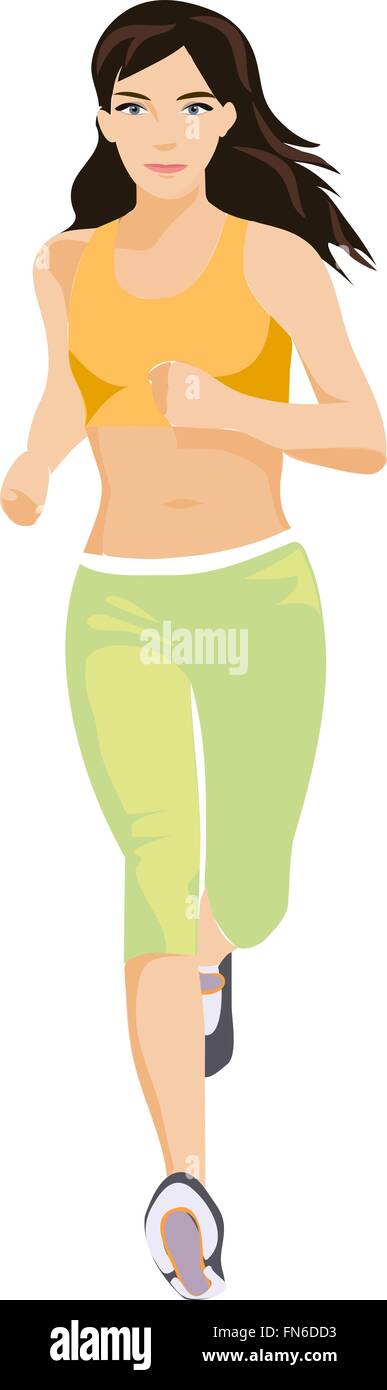 Running legs side view Stock Vector Images - Alamy