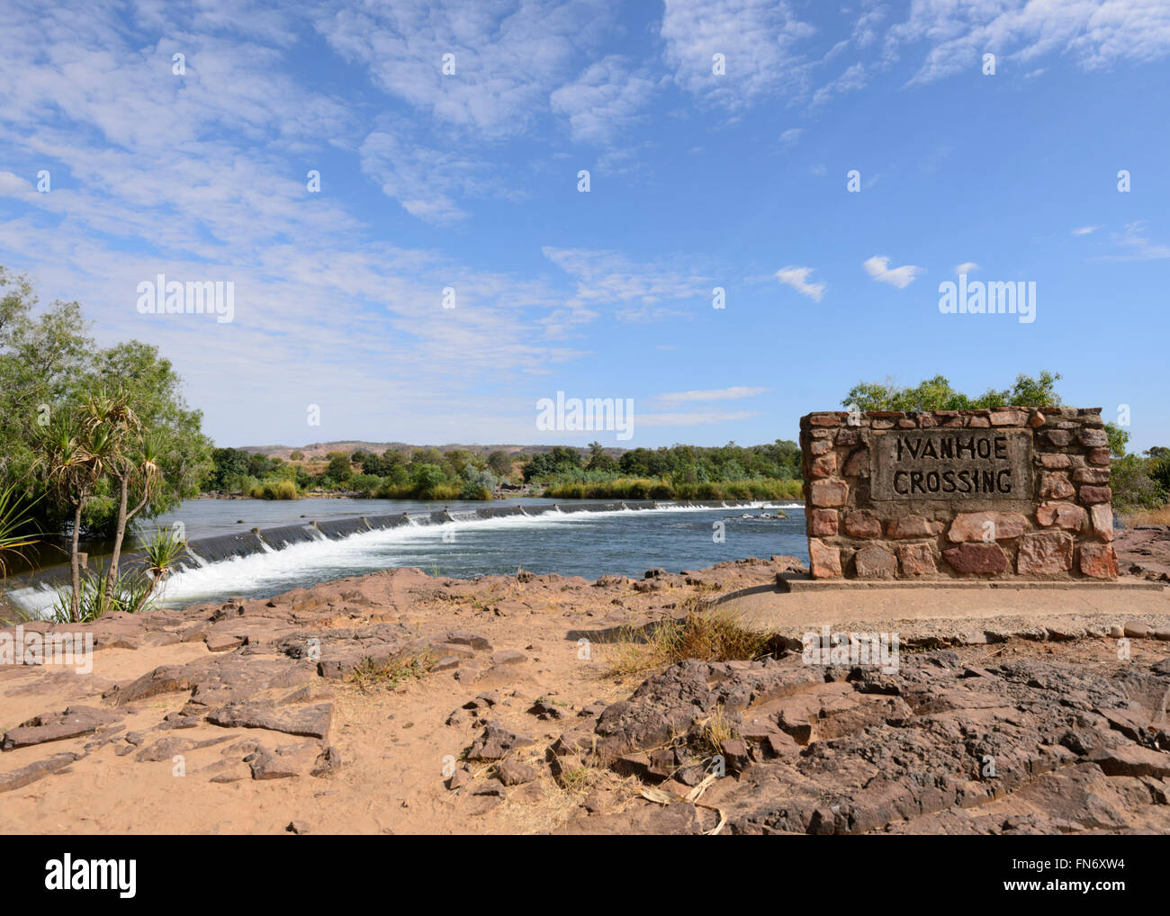 Ivanhoe Crossing, Ord River, Kununurra, Kimberley Region, Western Australia Stock Photo Alamy