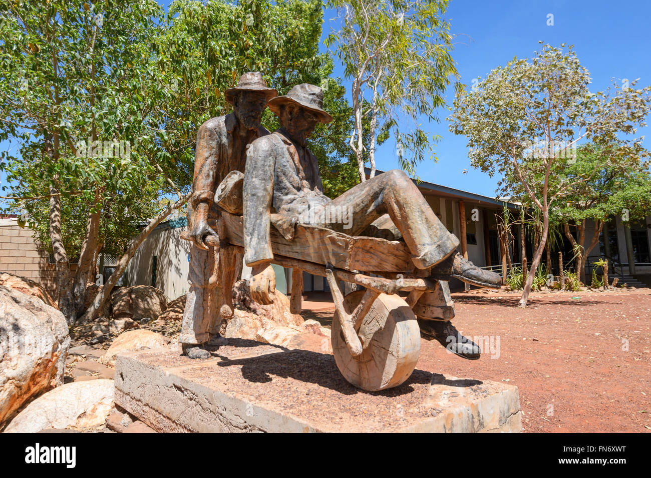 Russian Jack Memorial, Memorial Park, Halls Creek, Kimberley Region