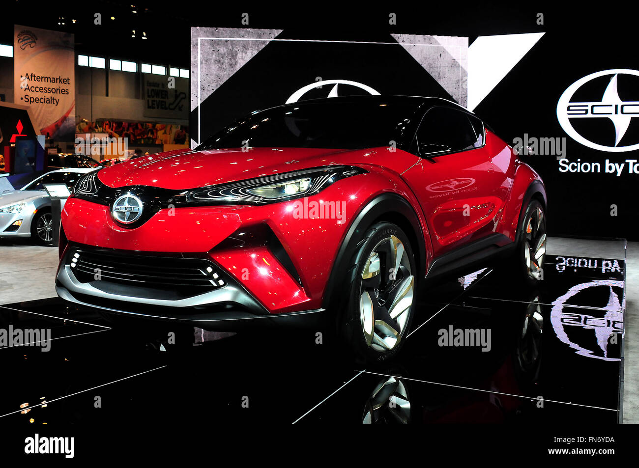 The Chicago Auto Show 2016 at McCormick Place - Press Preview  Featuring: Scion C-HR Concept Where: Chicago, Illinois, United States When: 11 Feb 2016 Stock Photo