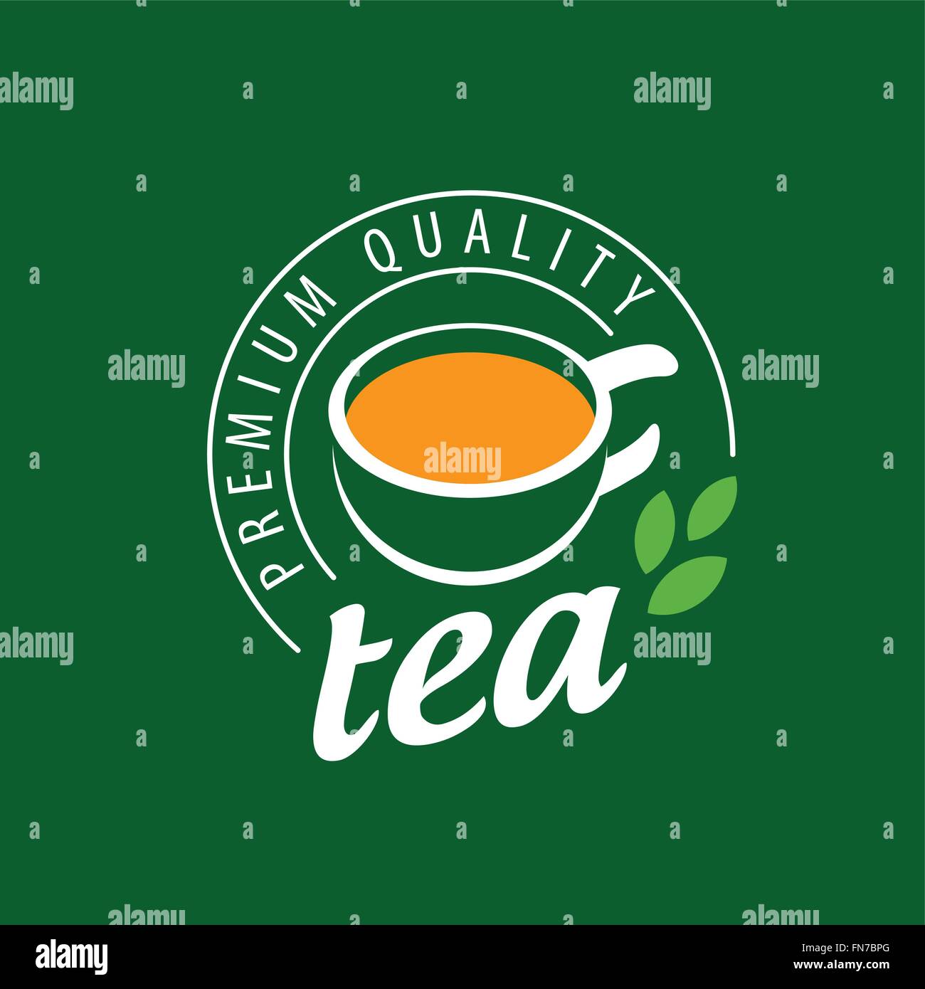 vector logo tea Stock Vector Image & Art - Alamy