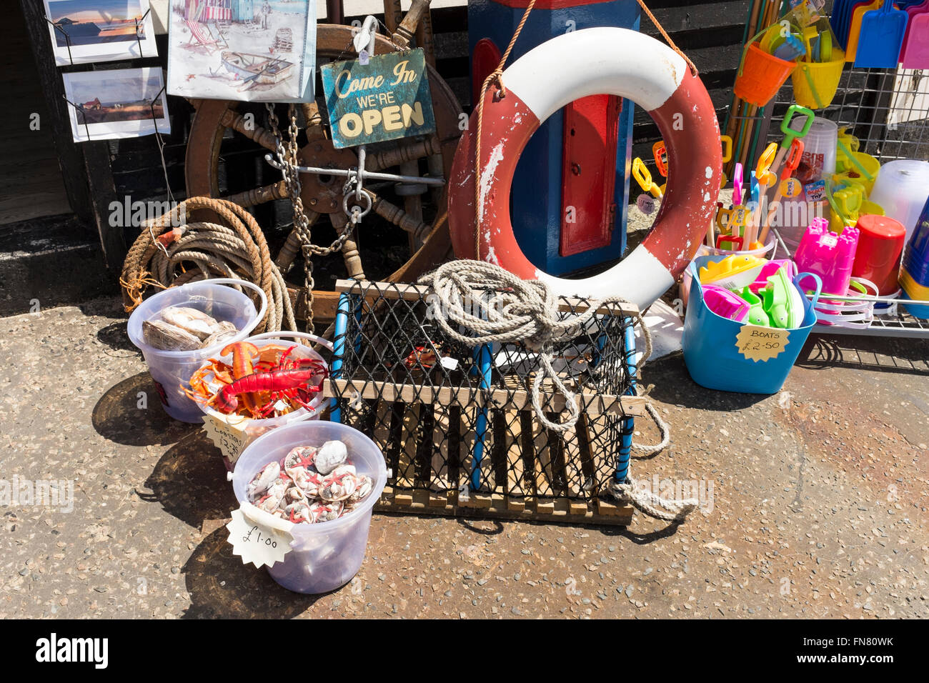 Bucket and spade shop, Broadstairs, Kent, UK Stock Photo Alamy