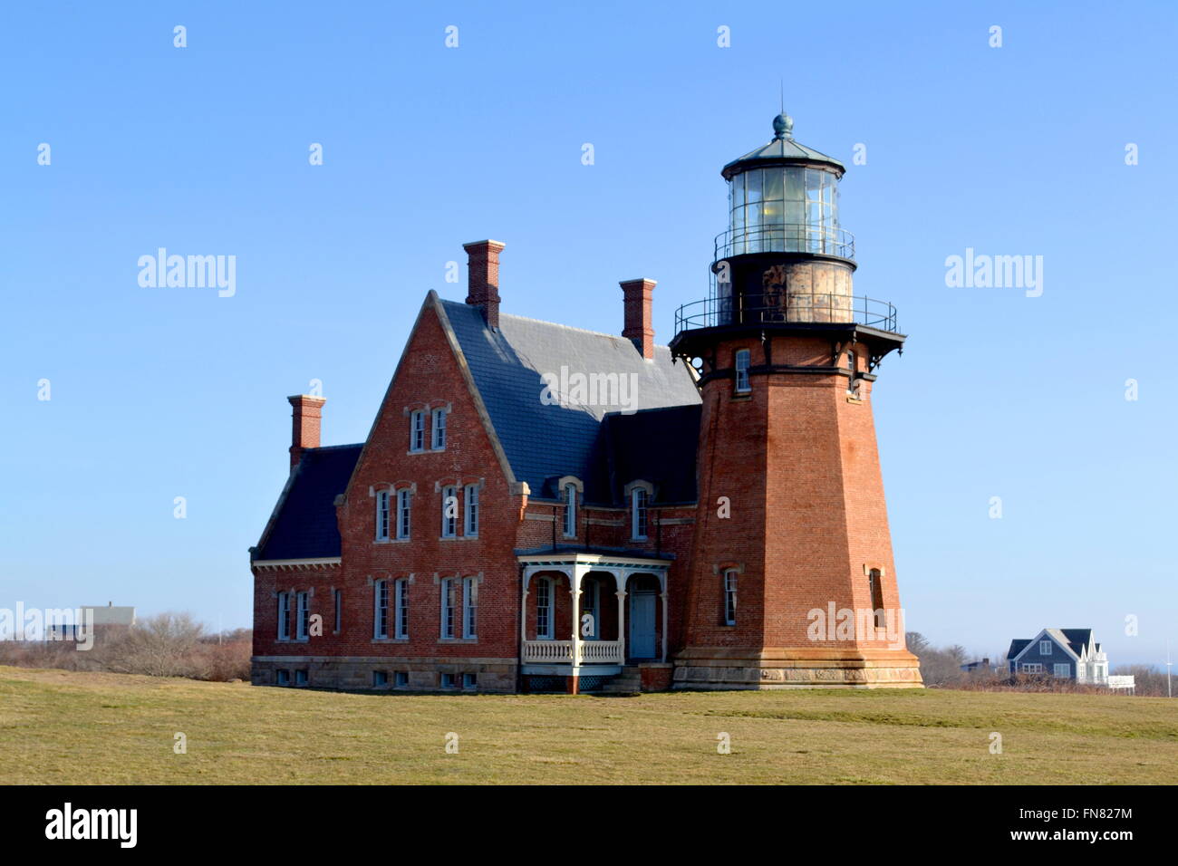 Southeast Lighthouse, Block Island Stock Photo Alamy