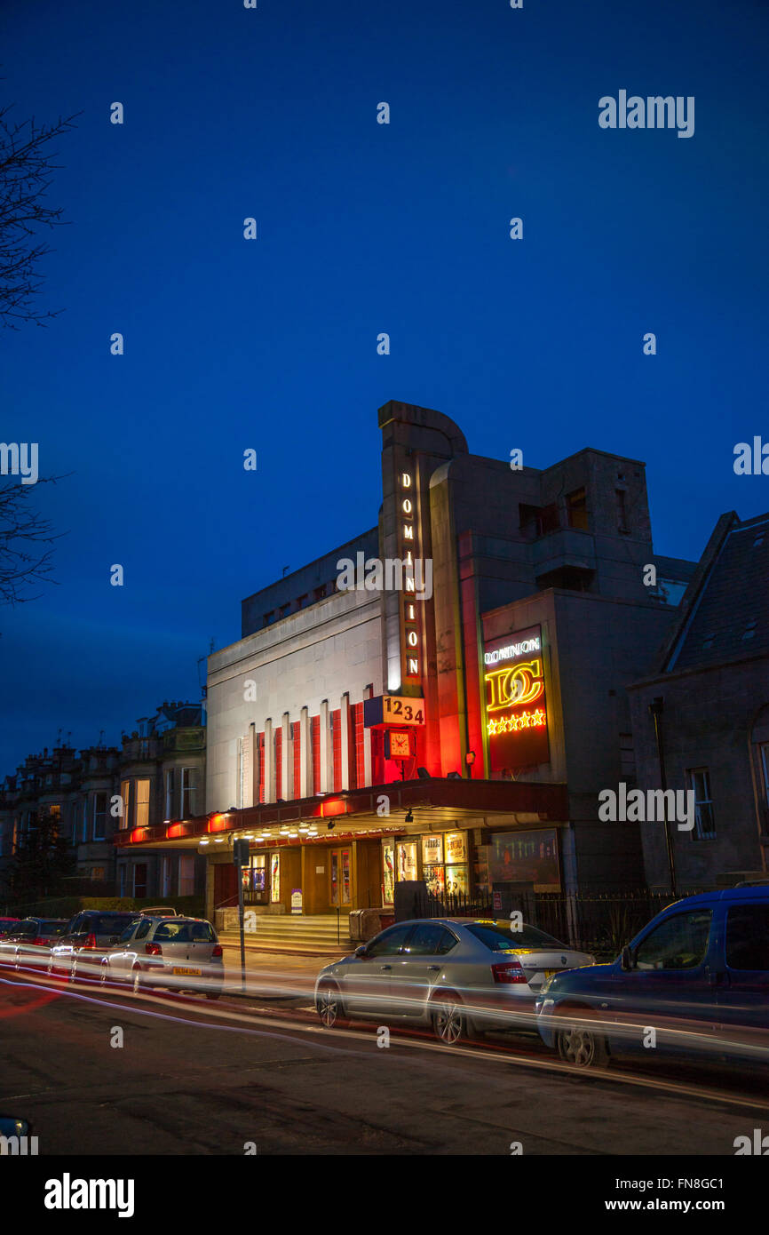 The Art Deco Dominion Cinema In Morningside Edinburgh Scotland Stock 