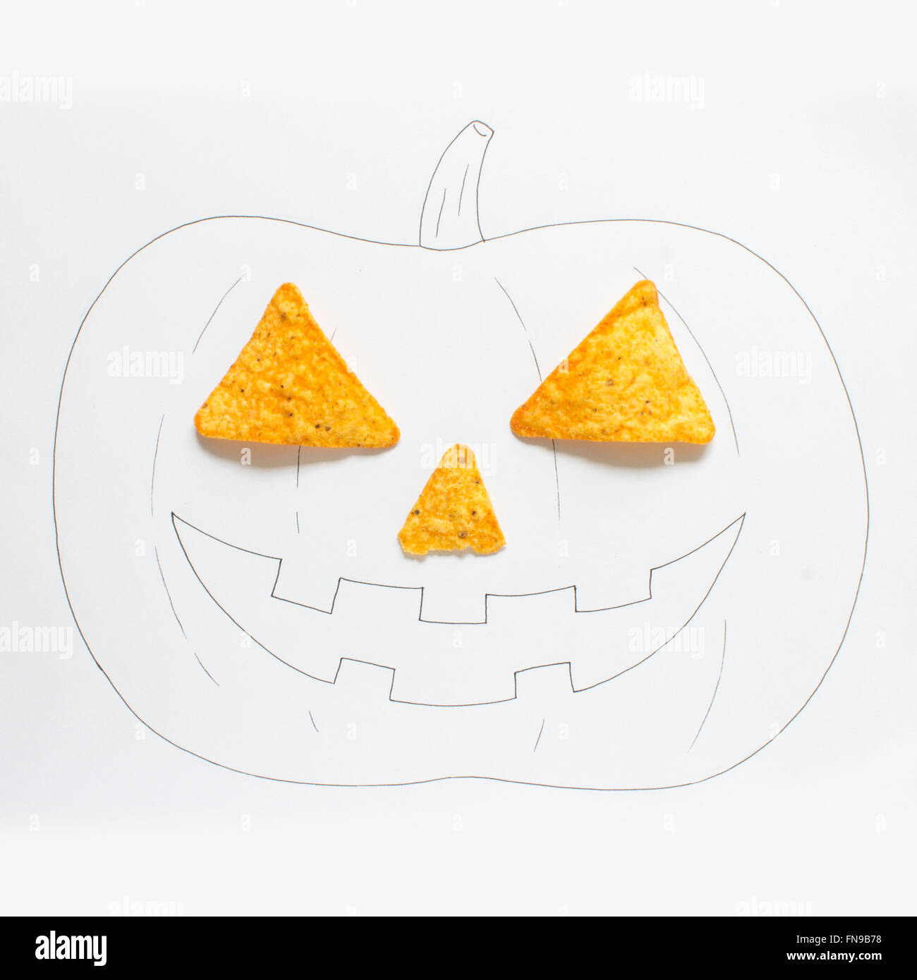 Pumpkin drawing hi-res stock photography and images - Alamy