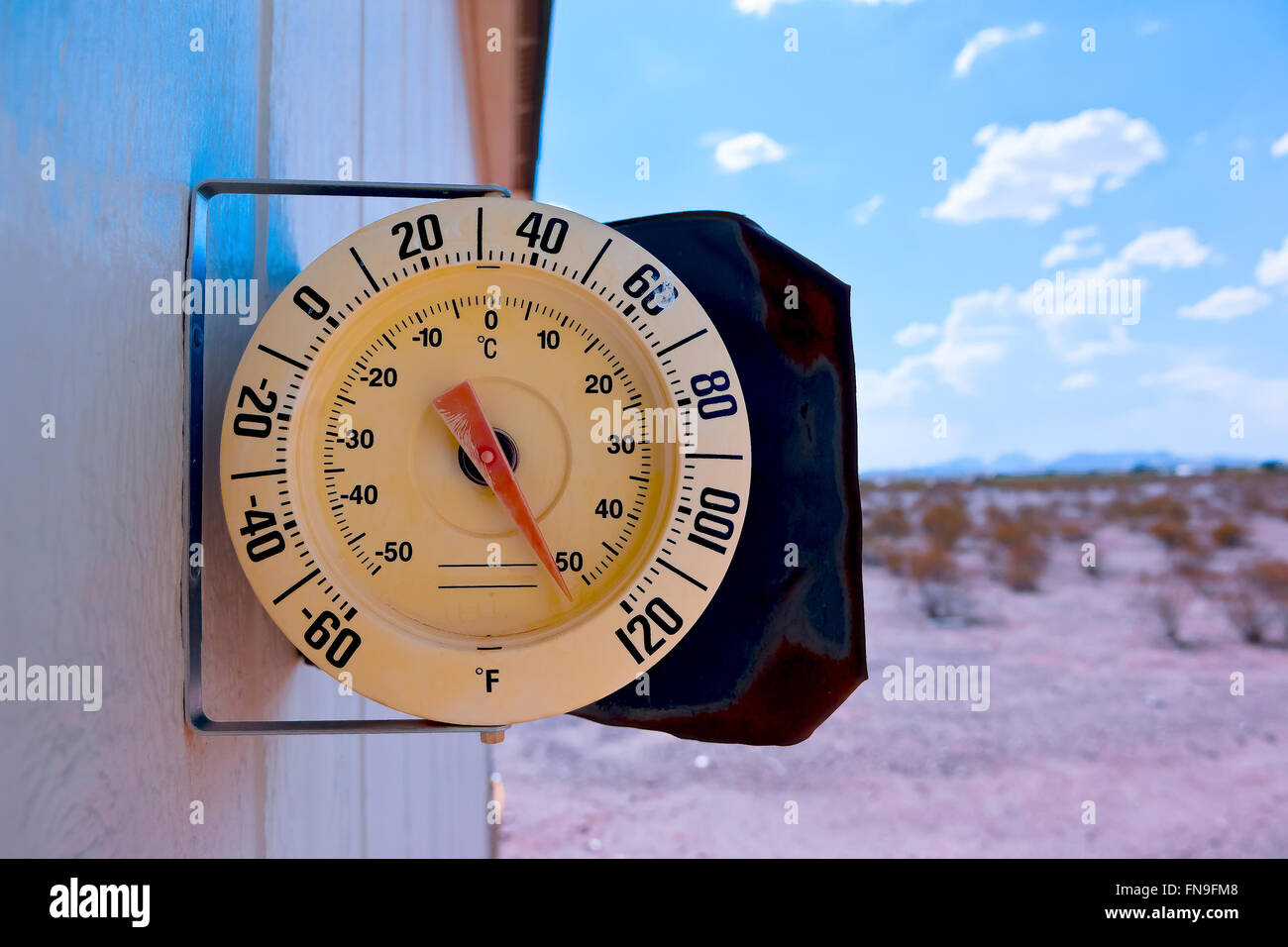 https://c8.alamy.com/comp/FN9FM8/thermometer-on-side-of-a-house-arizona-united-states-FN9FM8.jpg