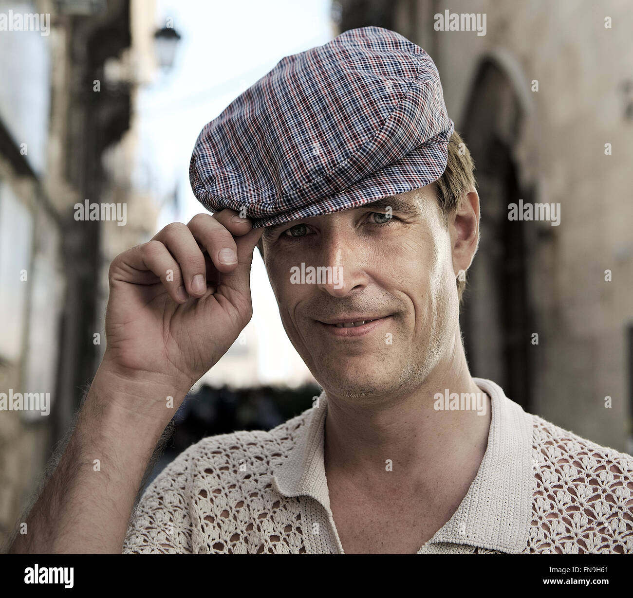 Hat tipping hires stock photography and images Alamy