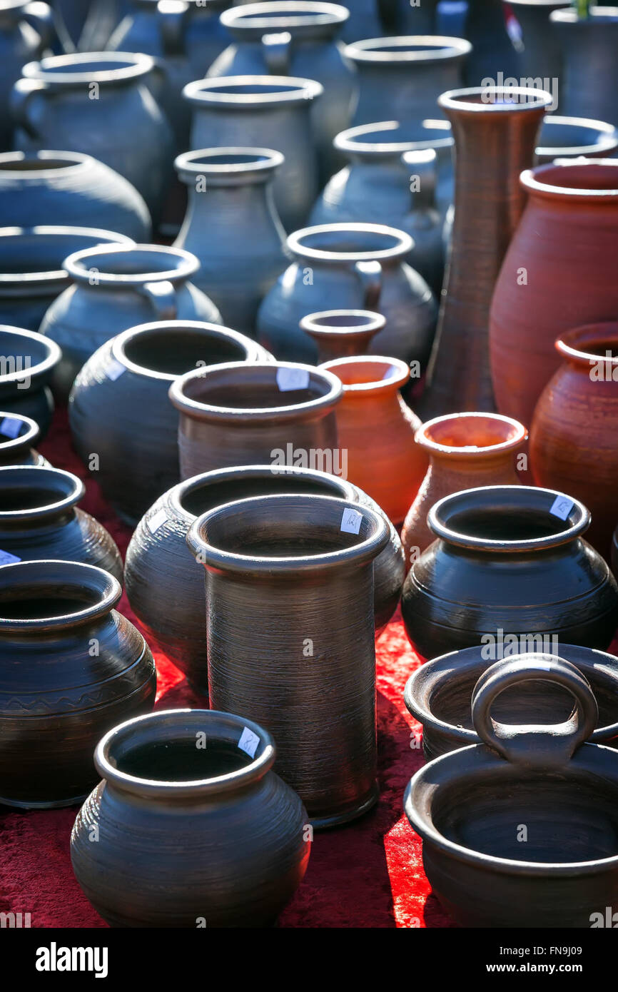 Ceramic pots hires stock photography and images Alamy