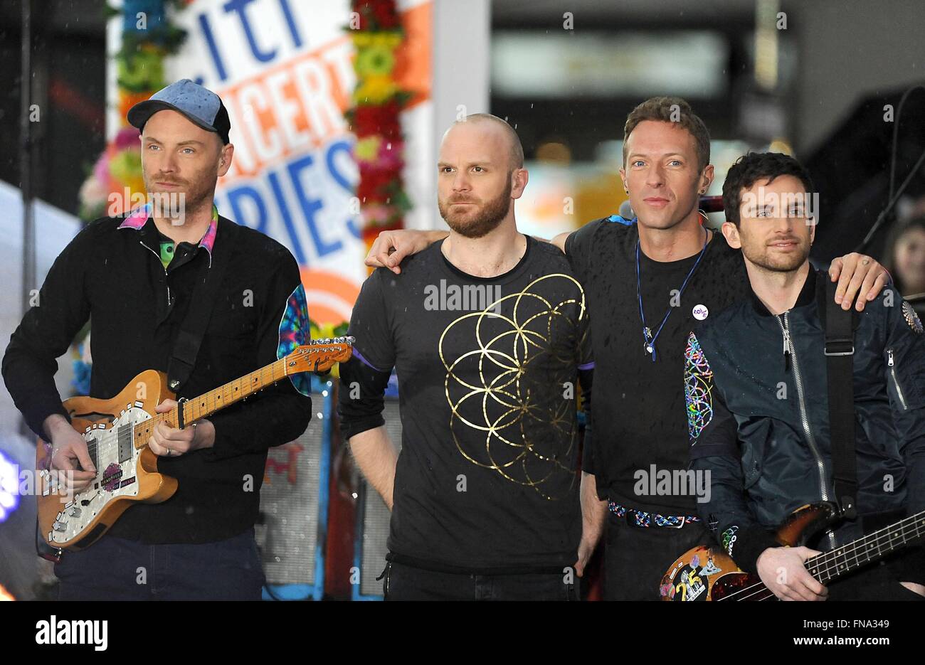 Coldplay (Chris Martin, Will Champion, Jonny Buckland, Guy…