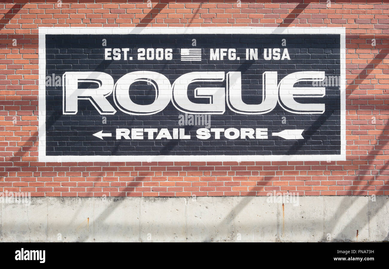 Rogue Fitness retail store located in Columbus Ohio Stock Photo - Alamy
