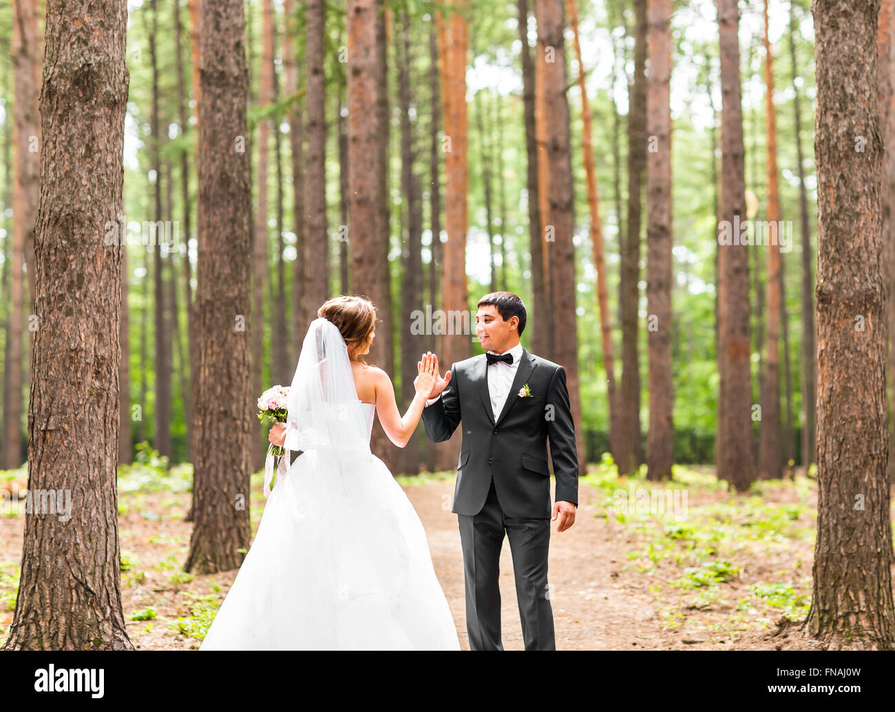 Dance wedding couple Stock Photo - Alamy