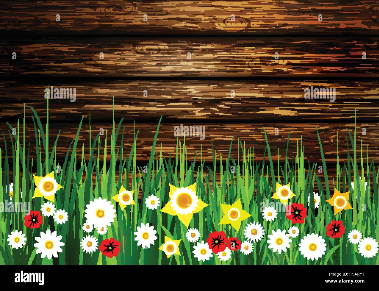 Green grass spring background Stock Vector Image & Art - Alamy
