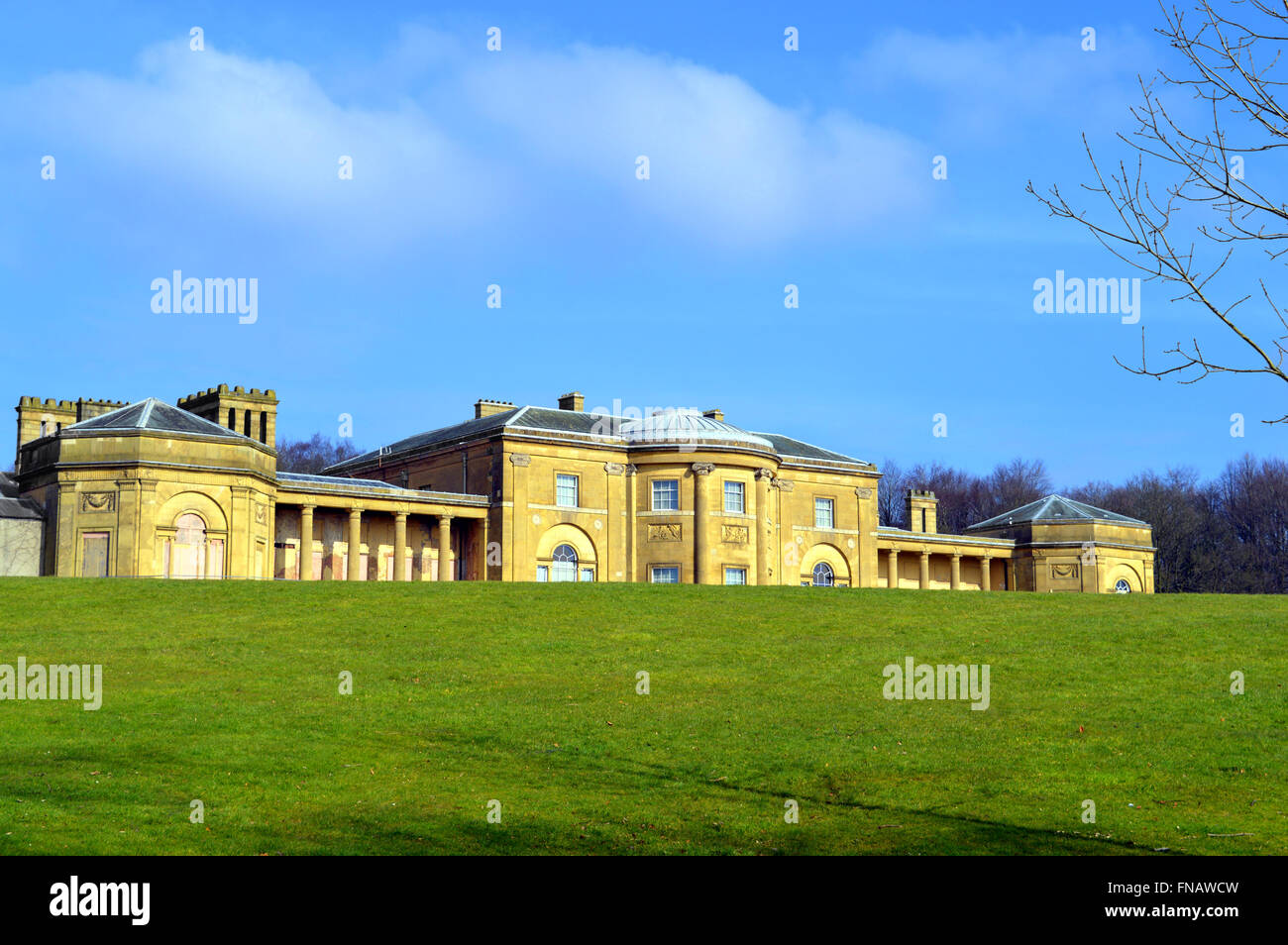 The grade 1 listed building Heaton Hall in Manchester Stock Photo Alamy