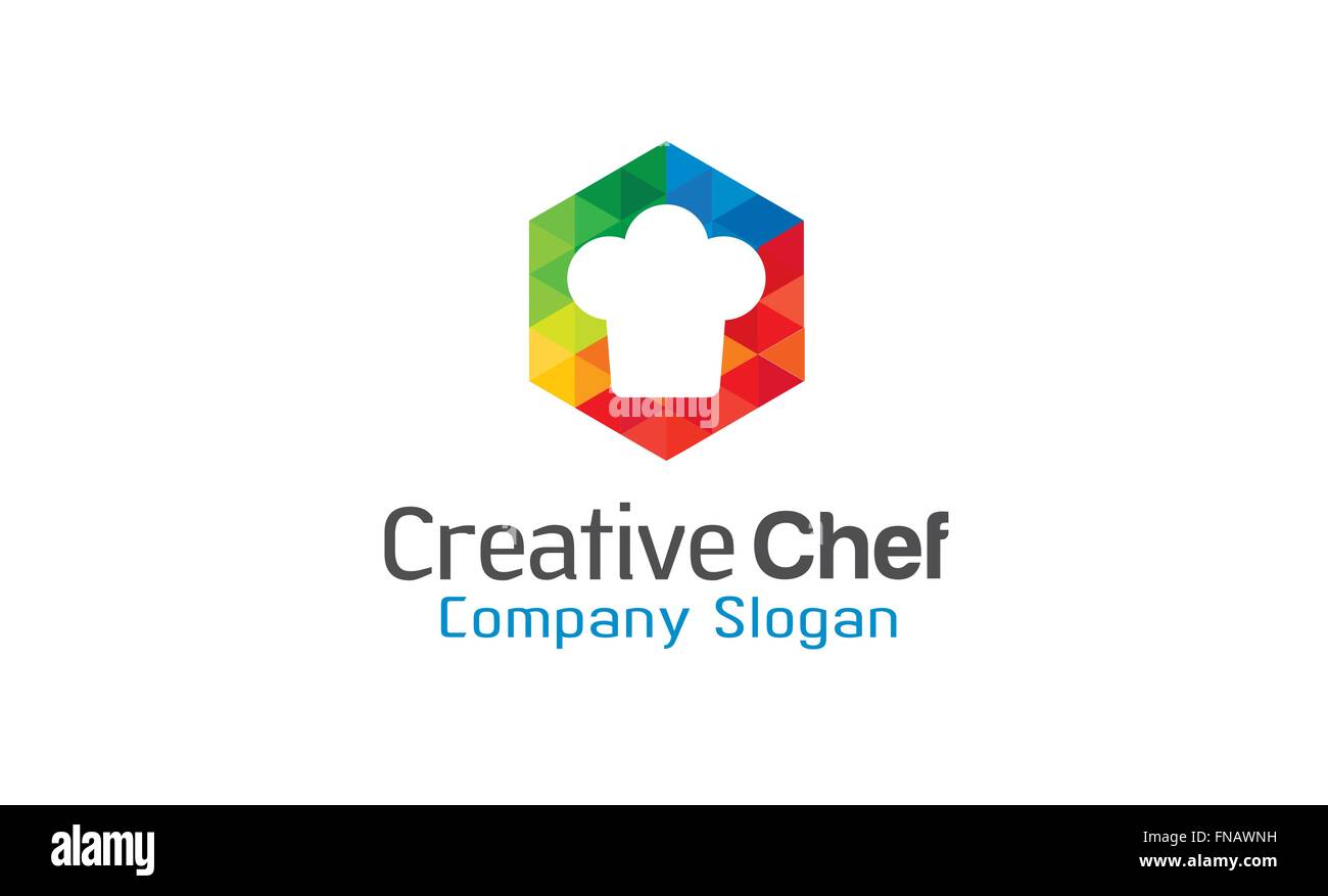 Creative Chef Design Illustration Stock Vector