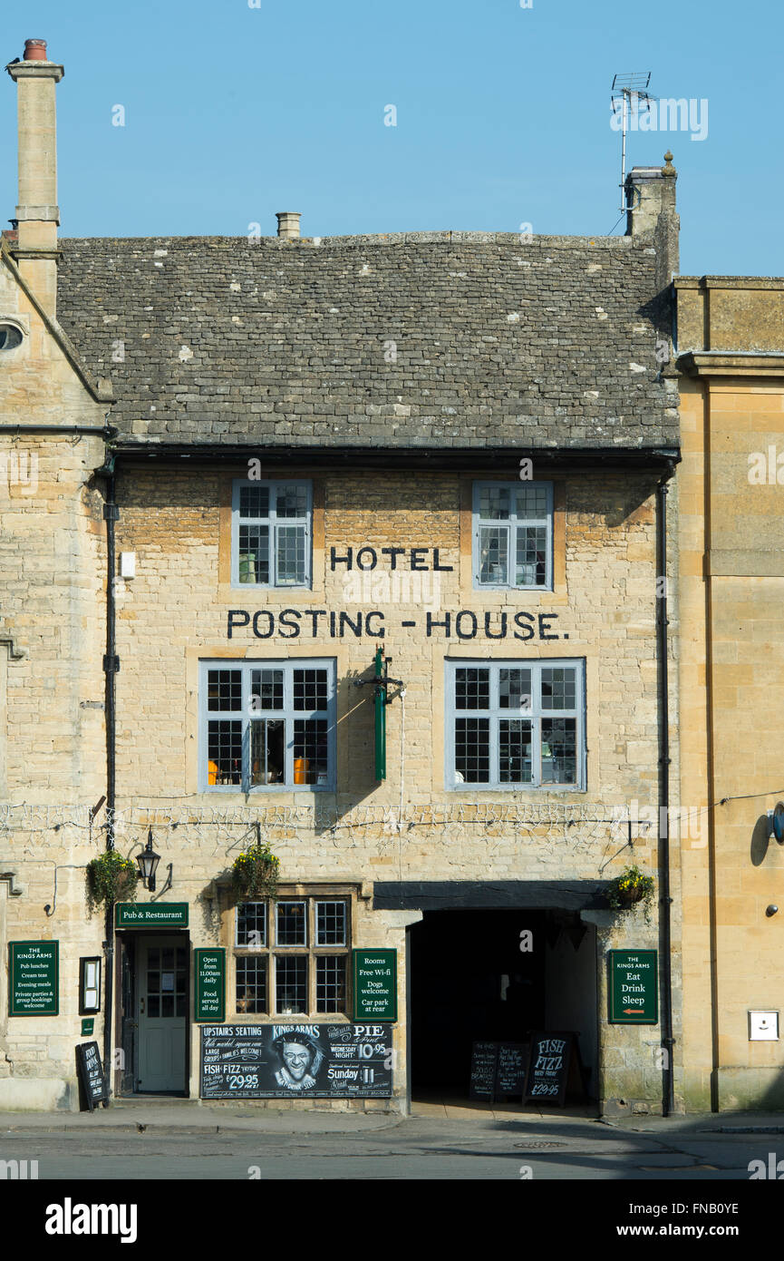 The Kings Arms / Posting house hotel, Stow on the Wold, Gloucestershire