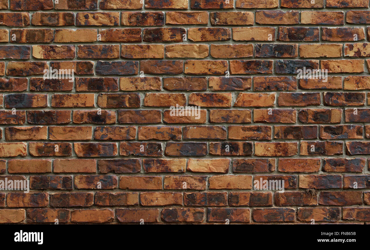 old red brick wall texture and background Stock Photo