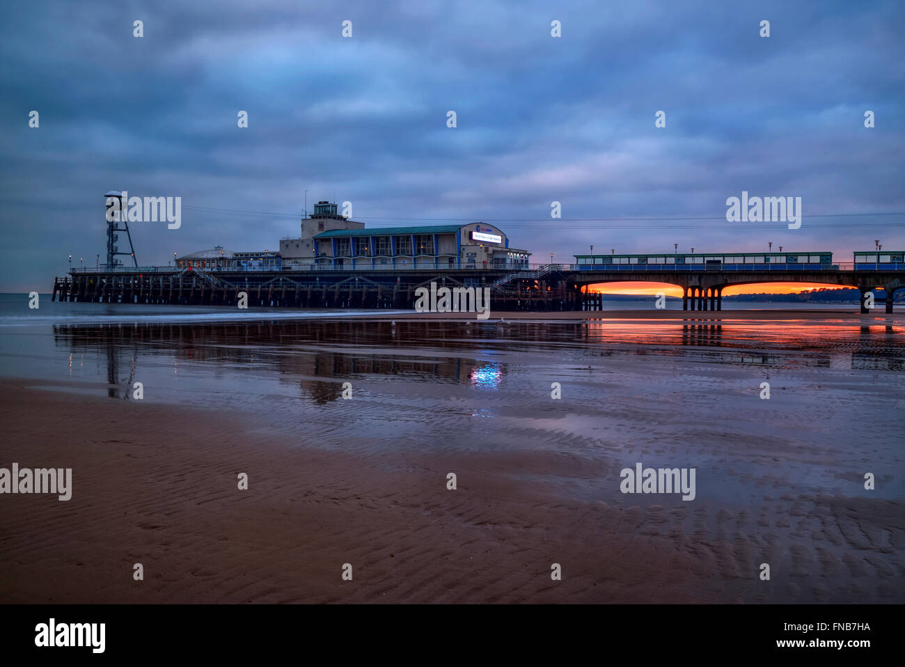 Bournemouth Pier, Dorset, England, UK Stock Photo