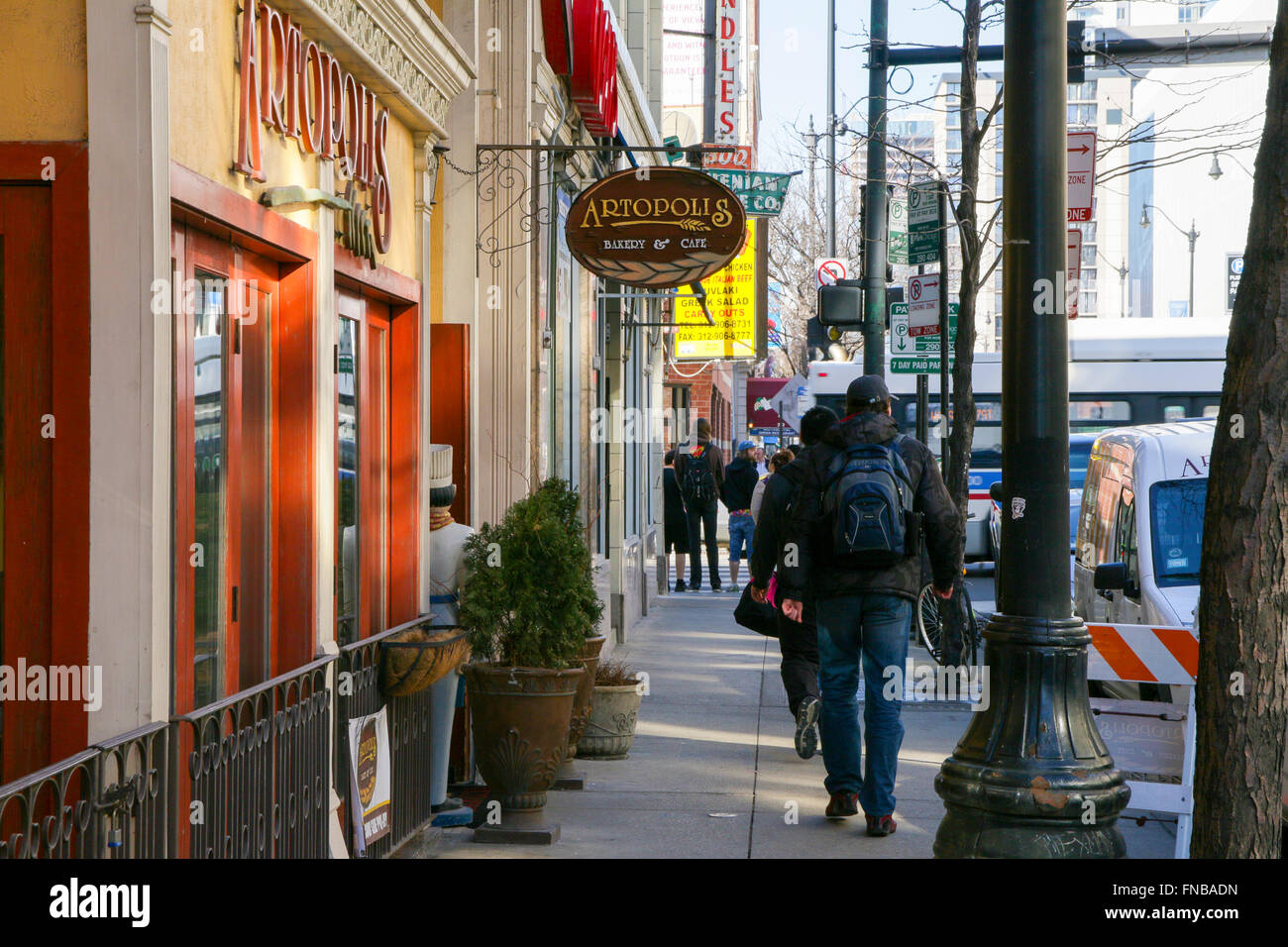 Greektown chicago hires stock photography and images Alamy