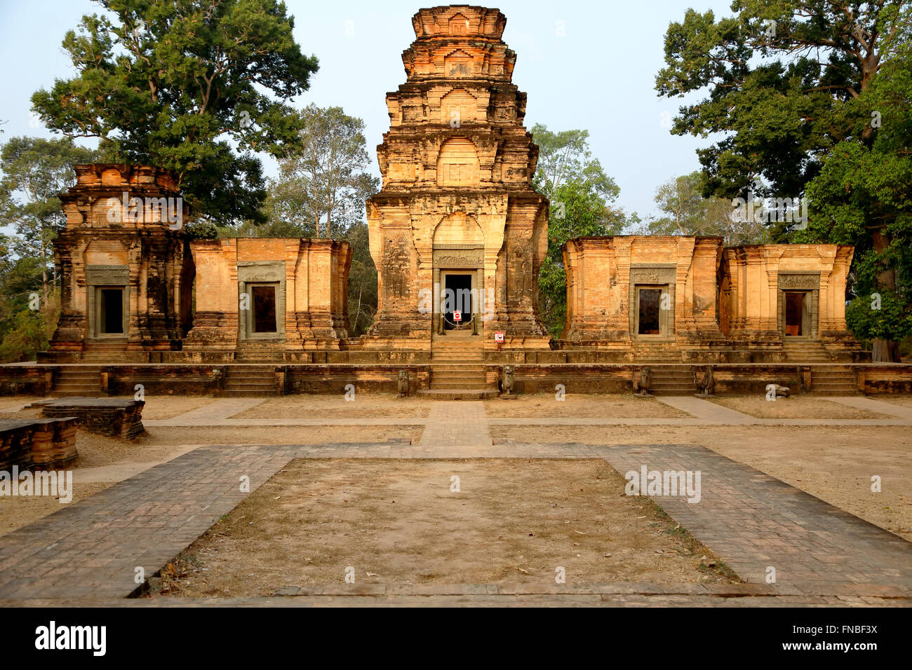Prasat Kravan Temple, Angkor Archaeological Park, Siem Reap, Cambodia Stock Photo