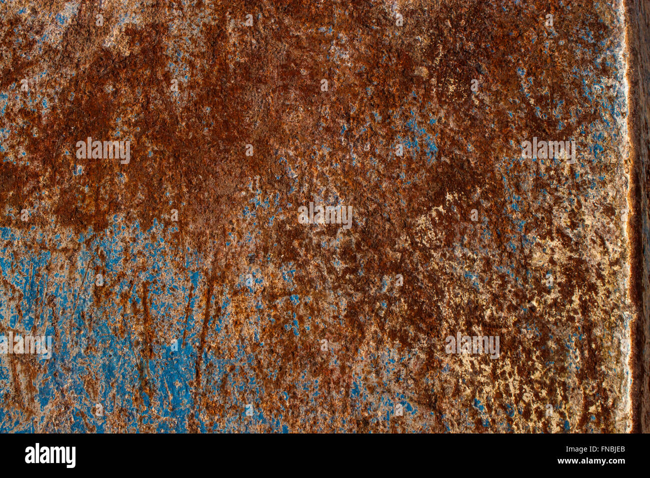 Blue grunge retro rusty metal texture background Stock Photo - Alamy
