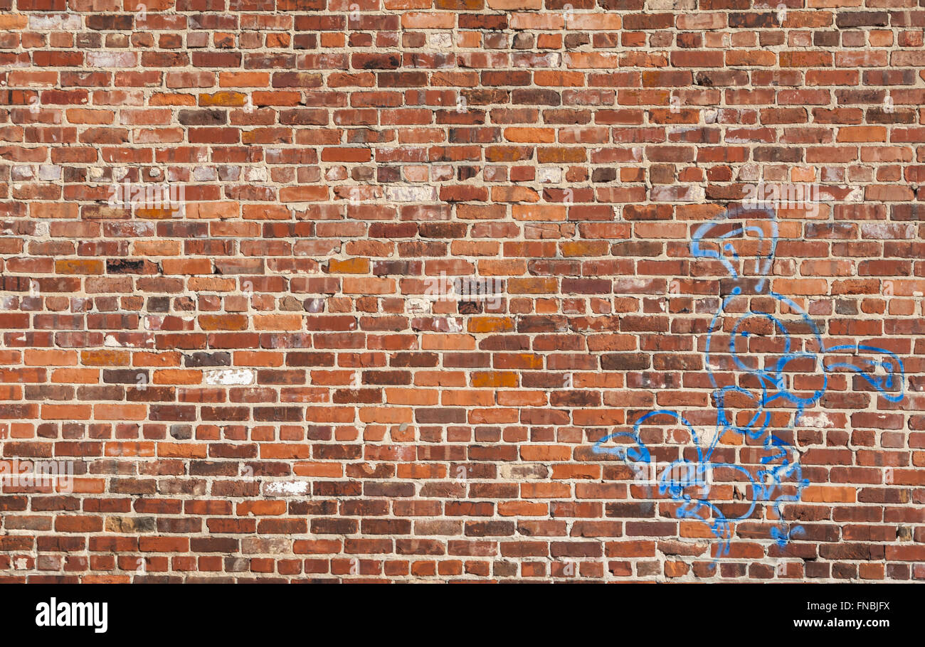 Old Brick wall texture background Stock Photo