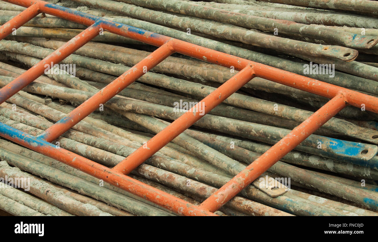 construction material and work Stock Photo