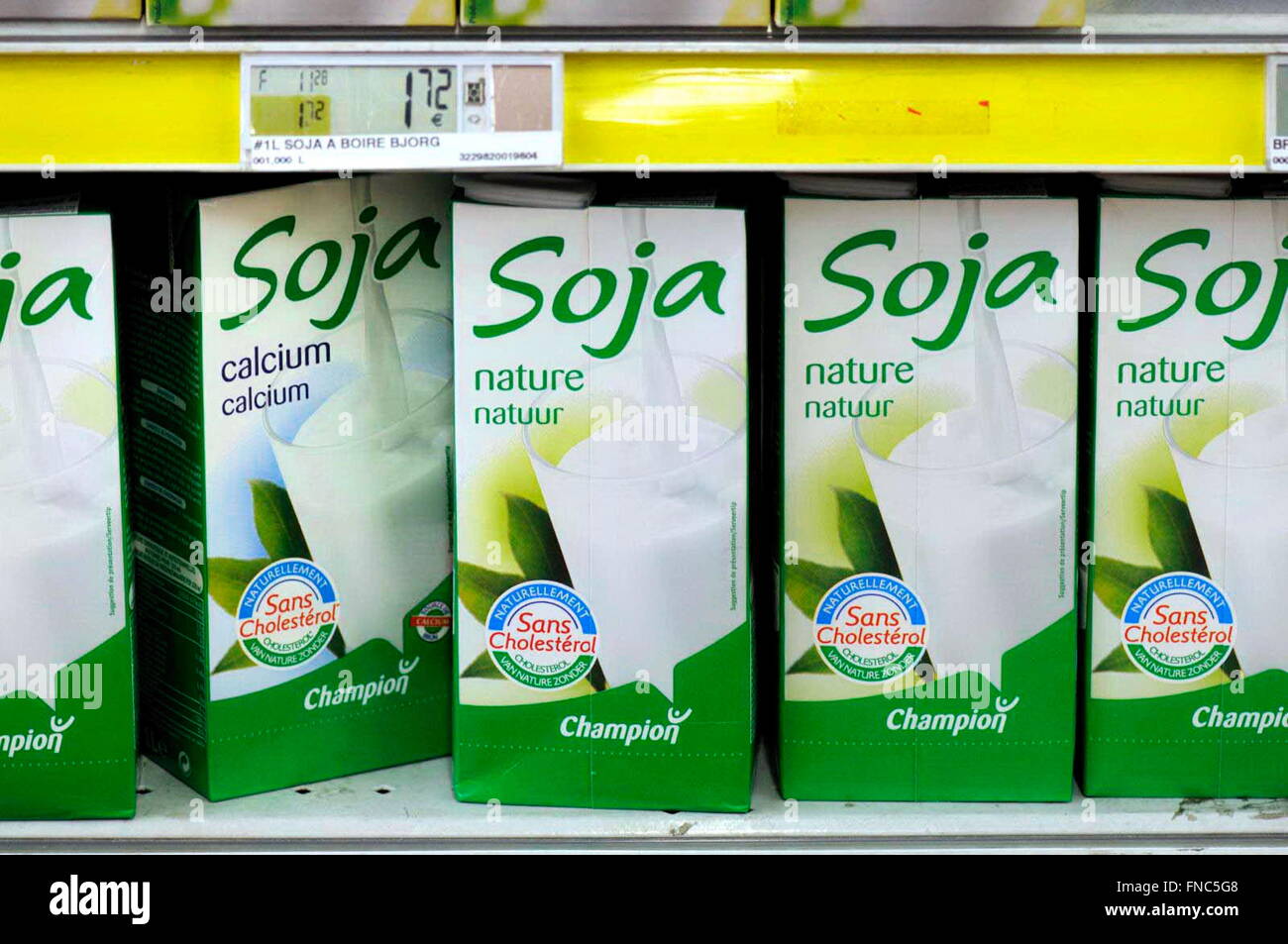 Bjorg Organic Soya Milk No Sugar 1L
