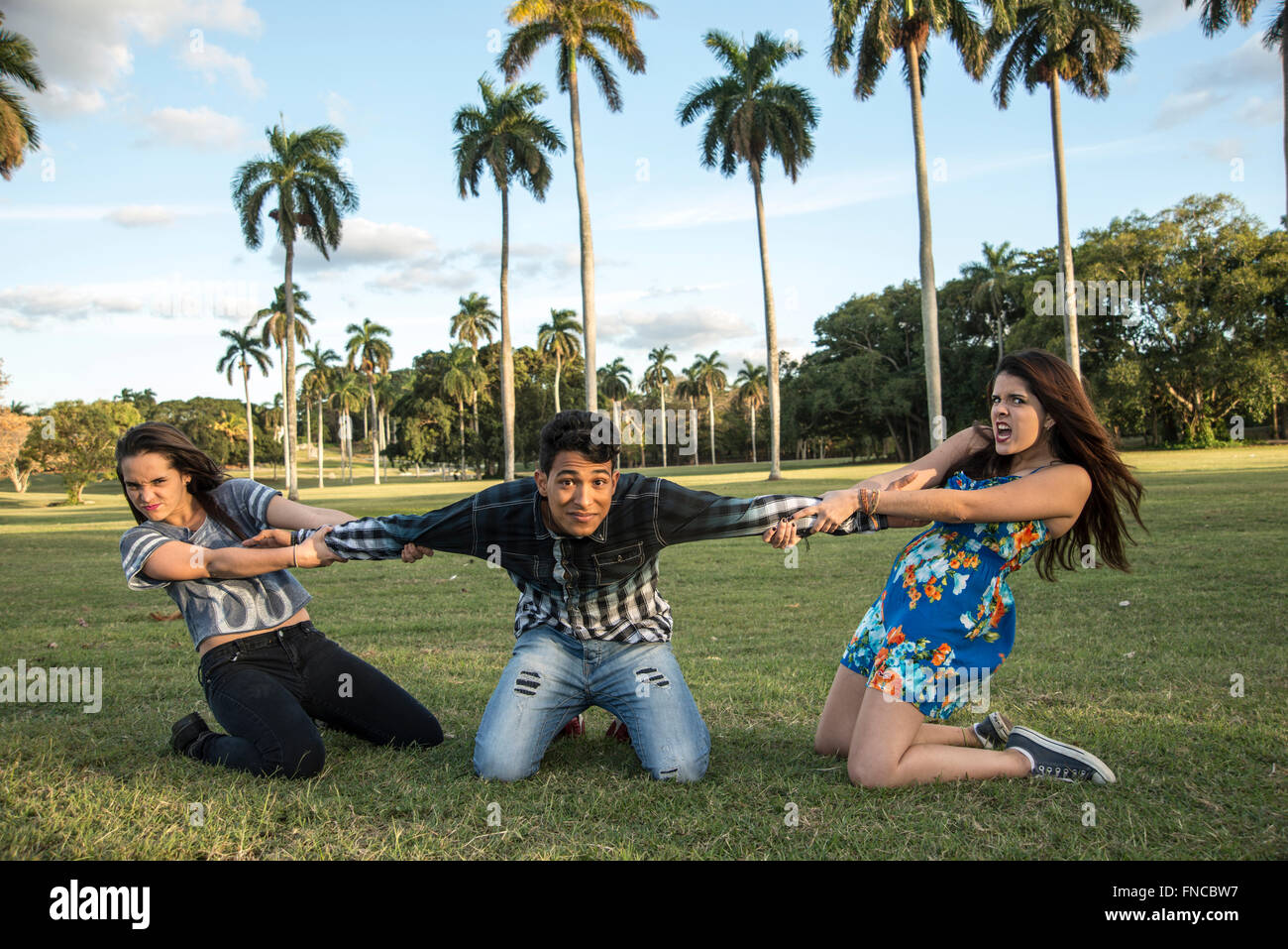 Young people having fun cuba hi-res stock photography and images - Alamy