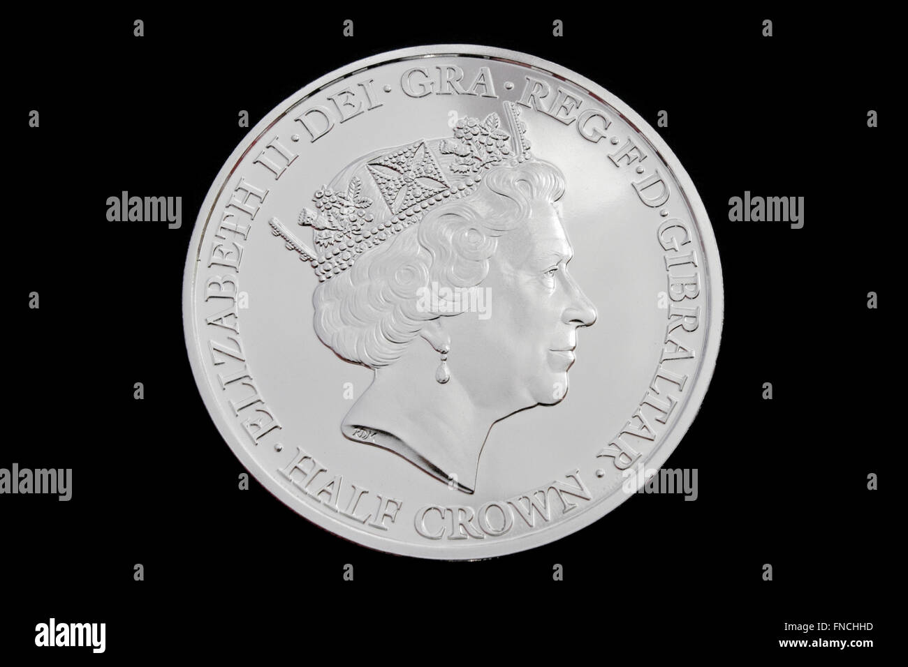 Queen Elizabeth II 90th Birthday commemorative Half Crown coin. Coin ...