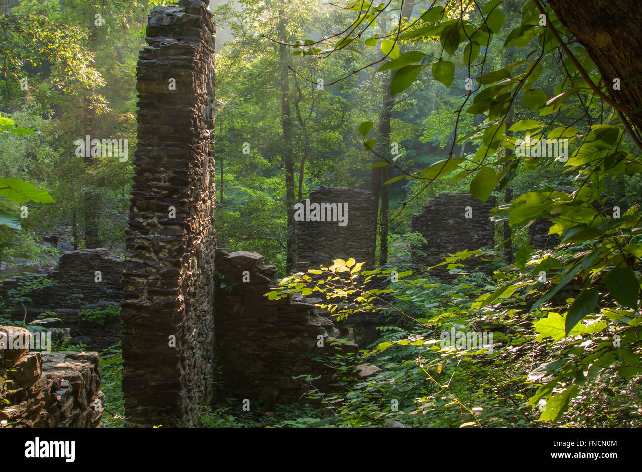 Sope creek mill ruins hires stock photography and images Alamy