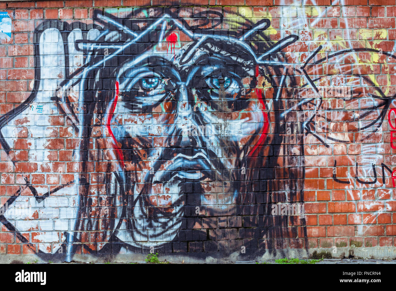 Jesus Graffiti Wallpaper