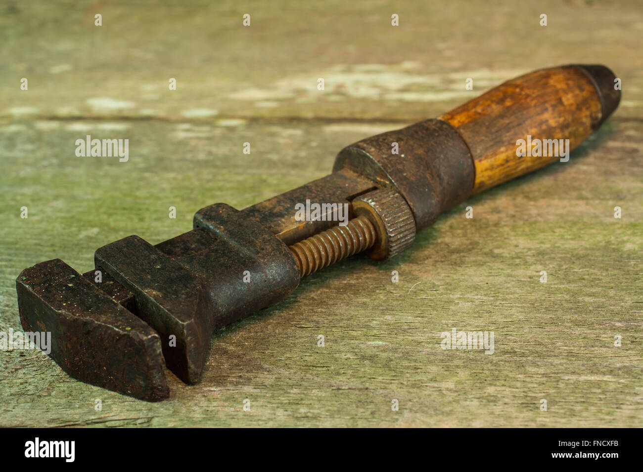 old hand tools Stock Photo