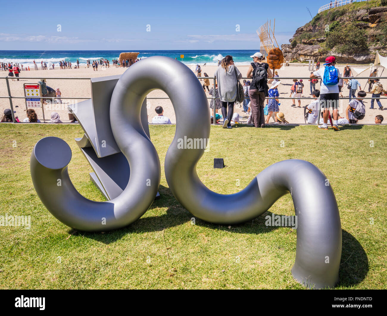 Sculpture by the Sea 2015, annual open air art exhibition, Tamarama