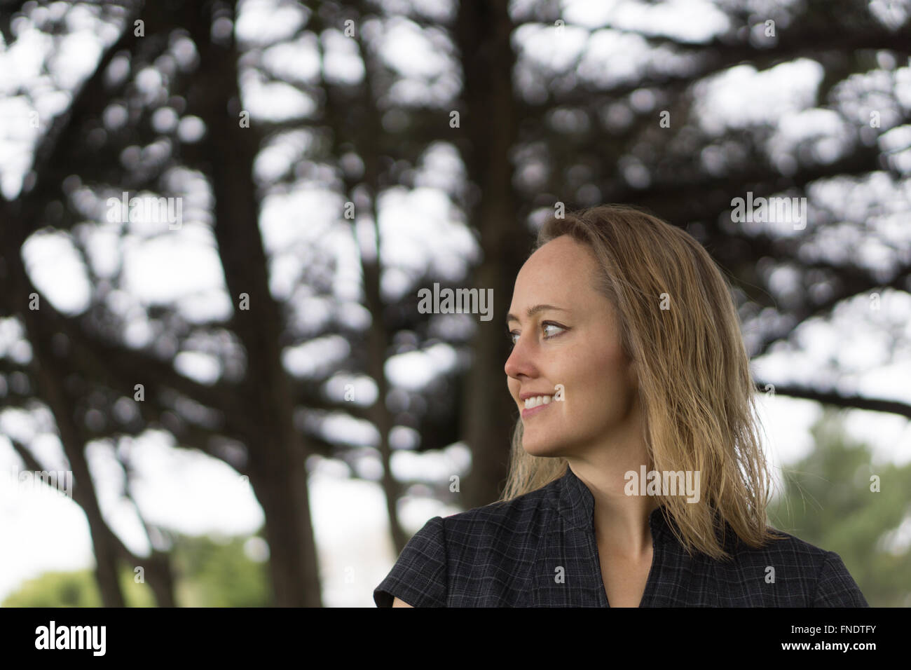 Portrait of Woman Stock Photo - Alamy