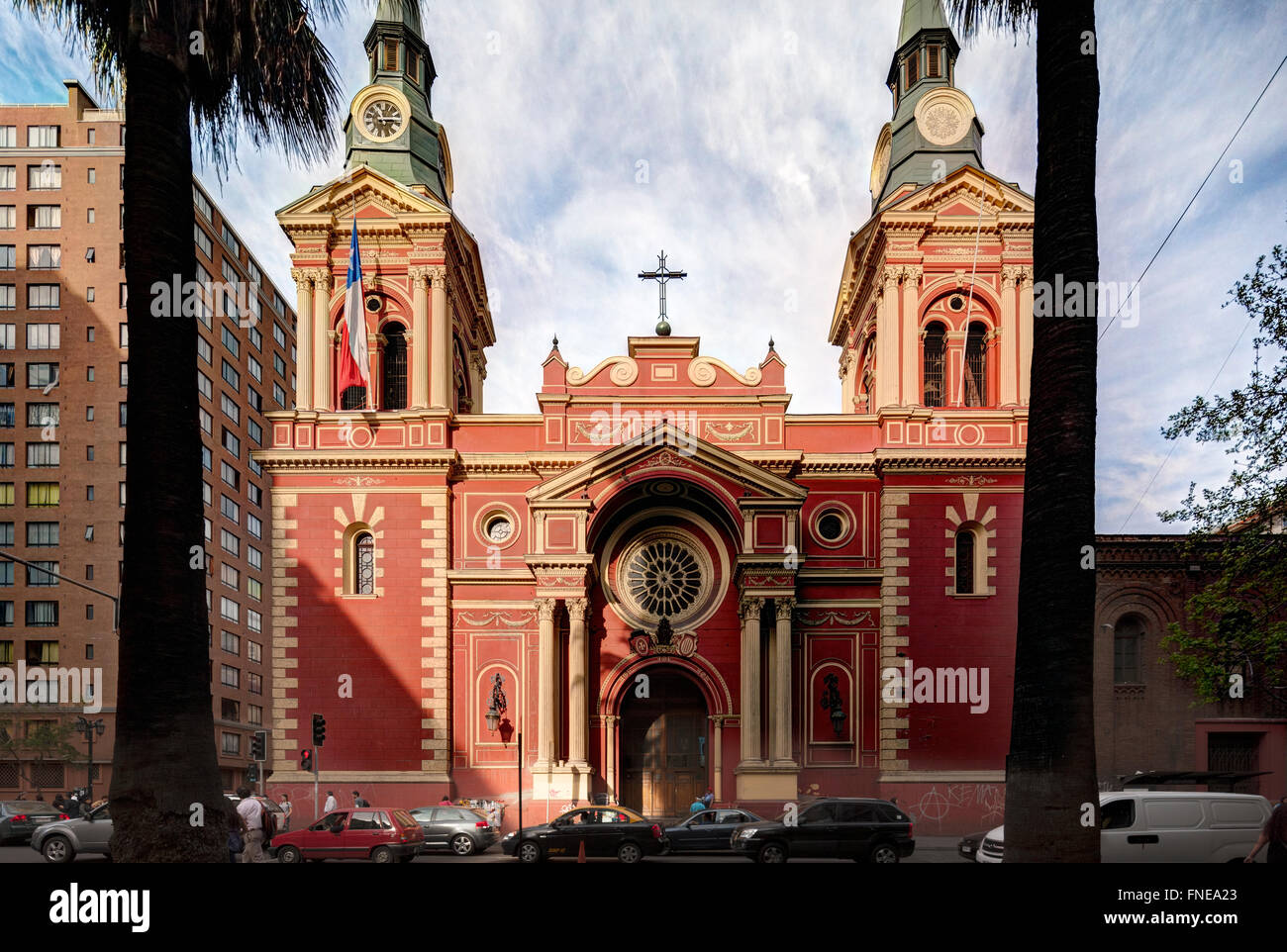 Santiago de Chile Basilica de la Merced Stock Photo