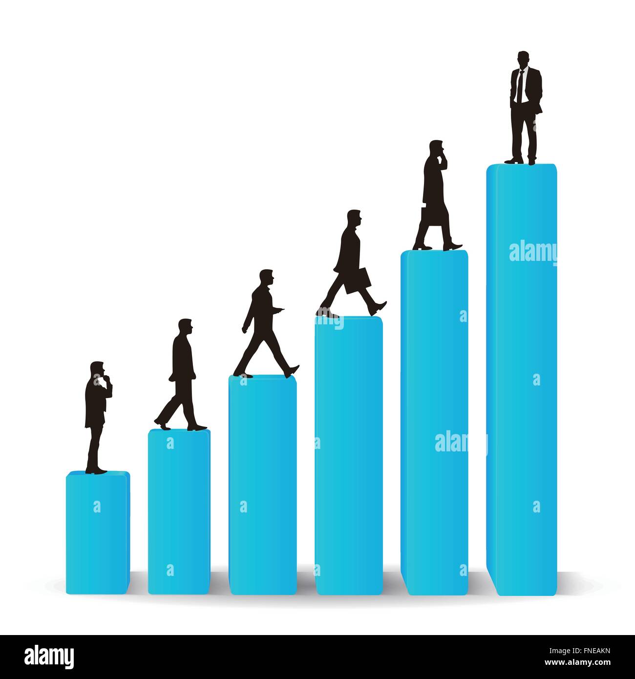 Career step Stock Vector Images Alamy