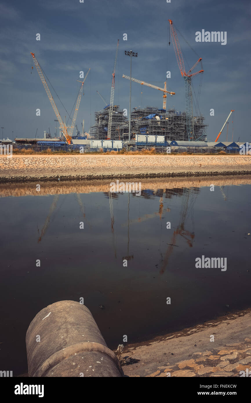 Industrial areas of Thailand Stock Photo Alamy