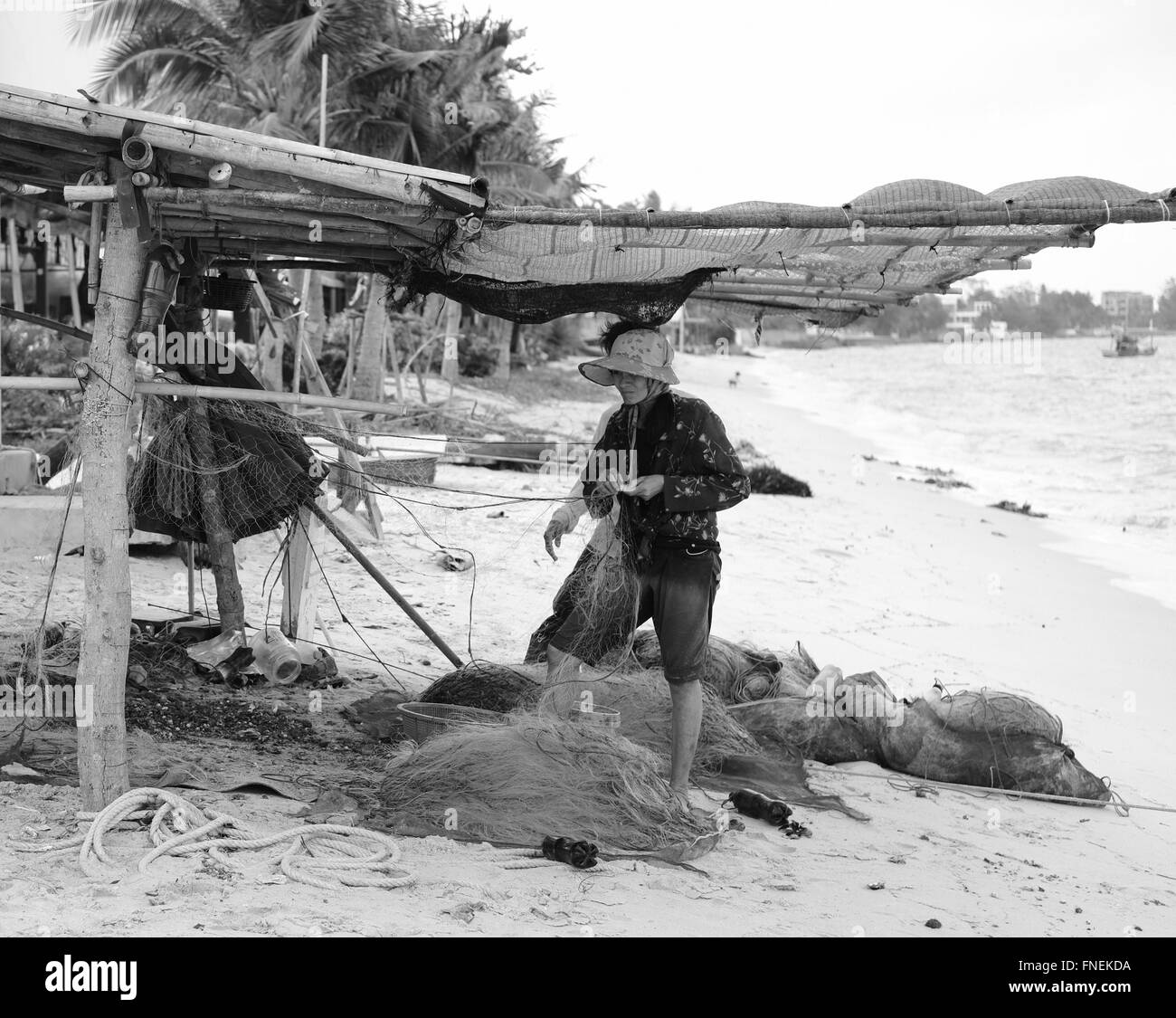 Thailand Black and White Stock Photos & Images - Alamy