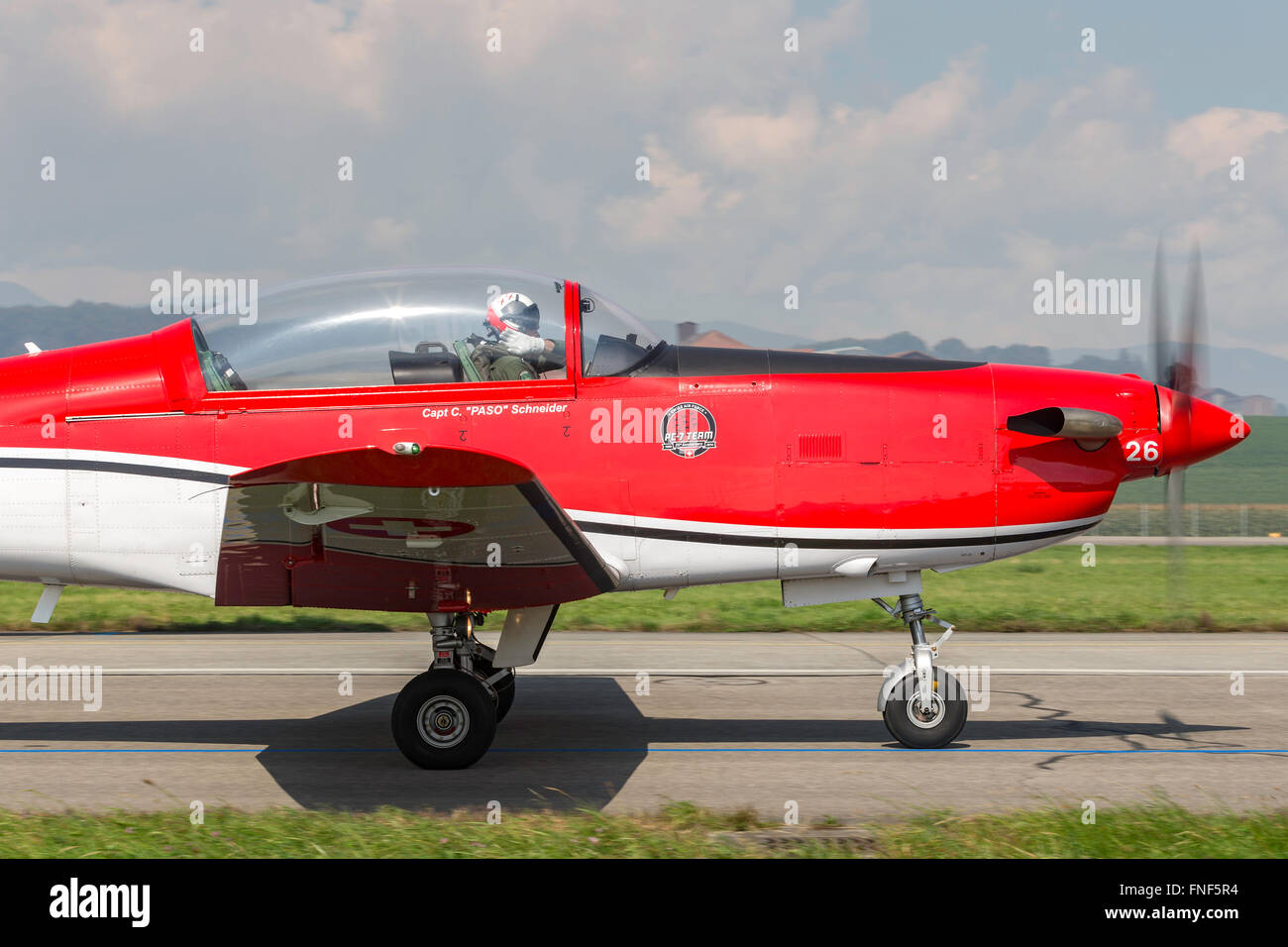 Pilatus pc 7 training aircraft hi-res stock photography and images - Alamy