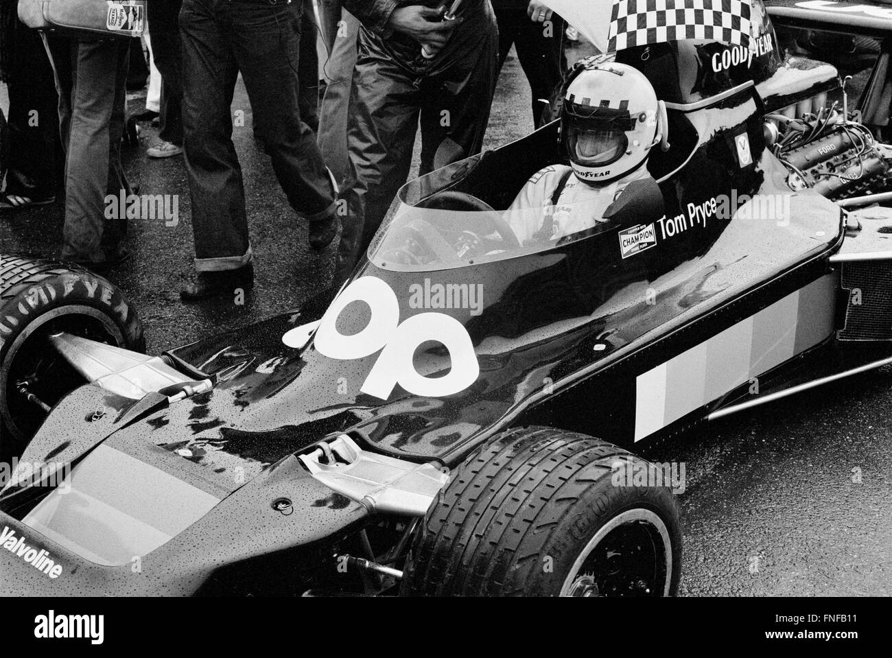 Tom Pryce. 1975 Dutch Grand Prix Stock Photo