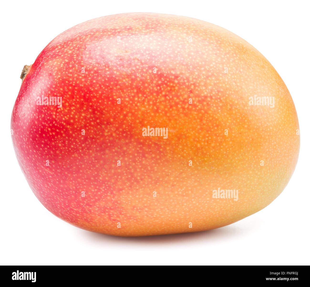 Mango fruit isolated on the white background. The picture of high quality. Stock Photo