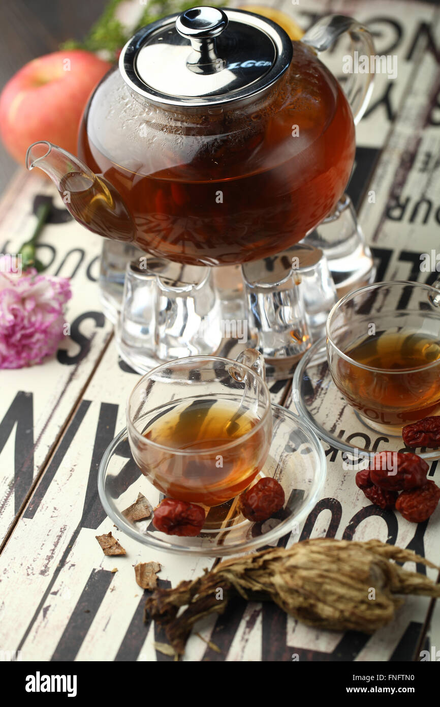 chinese herbal tea Stock Photo Alamy