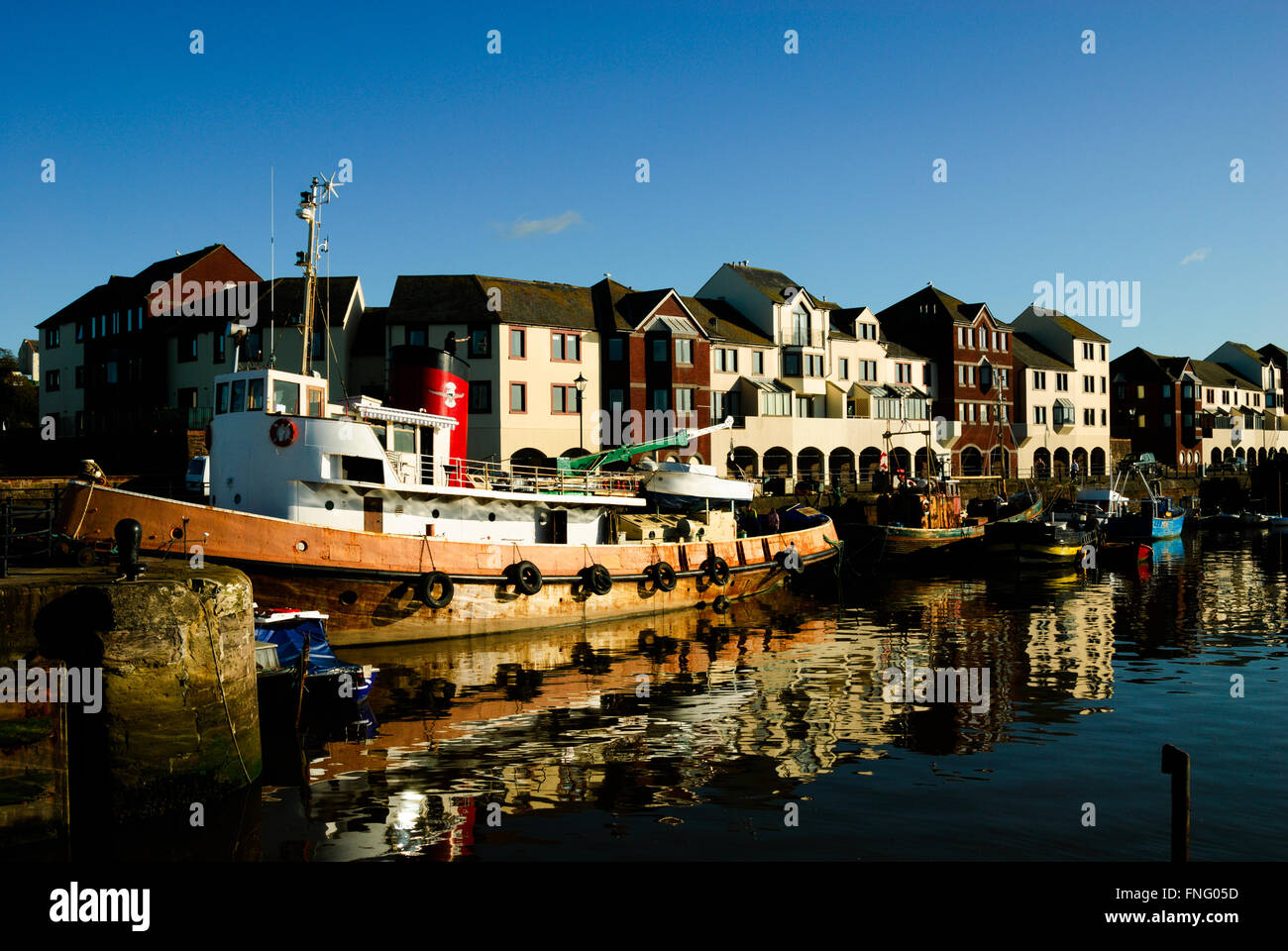 Maryport Harbour Fishing Boat High Resolution Stock Photography and ...