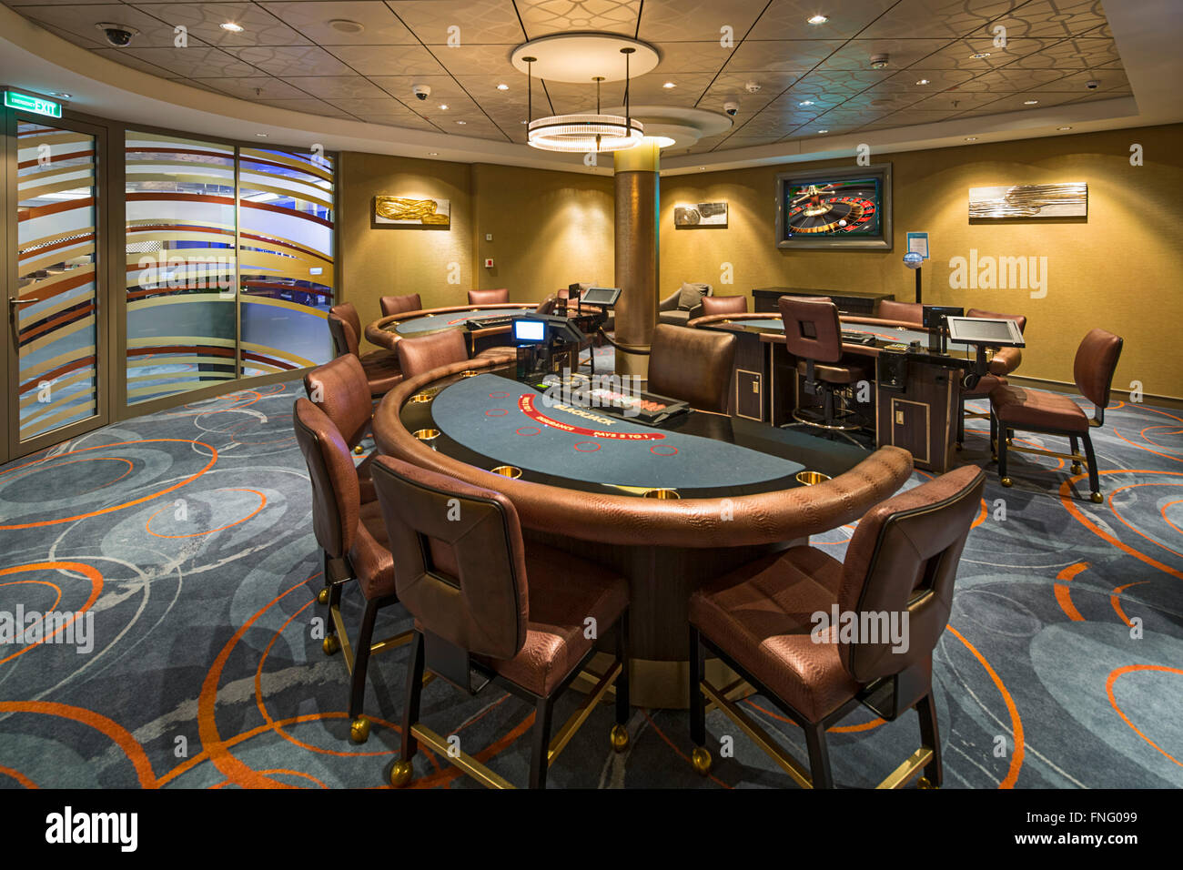 Casino private gambling. Norwegian Cruise Ship The Escape