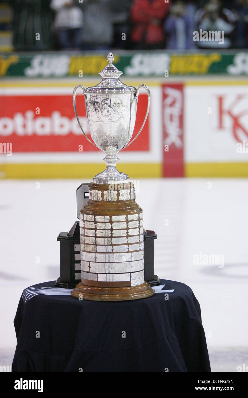 The Robertson Cup Trophy Awarded to the team that wins the OHL